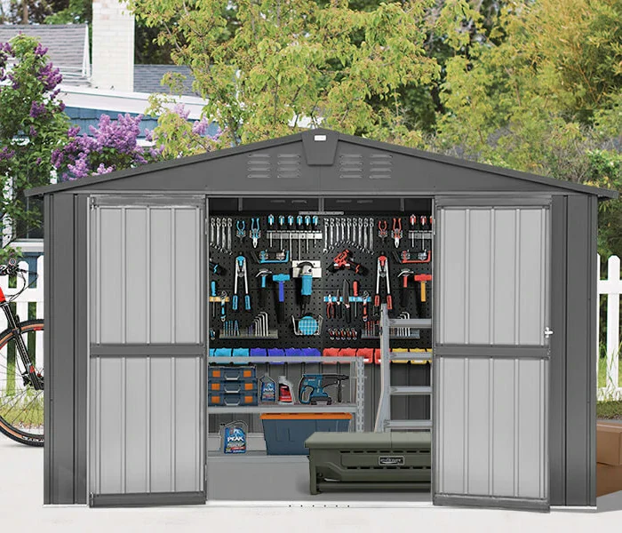 Metal Storage Shed Gable Roof - Image 25