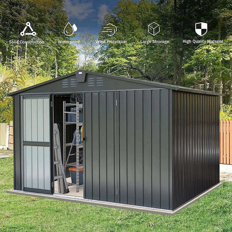 Metal Storage Shed Gable Roof - Image 26