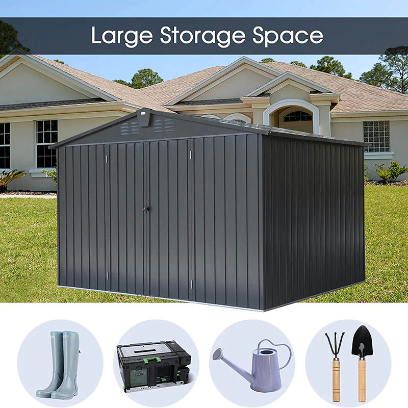 Metal Storage Shed Gable Roof - Image 28