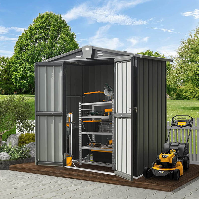 Metal Storage Shed Gable Roof - Image 3