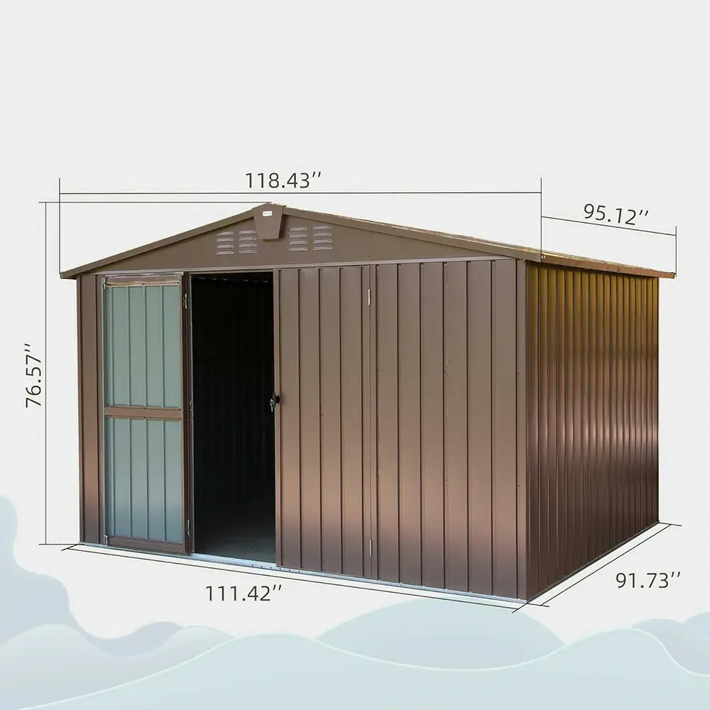 Metal Storage Shed Gable Roof - Image 41