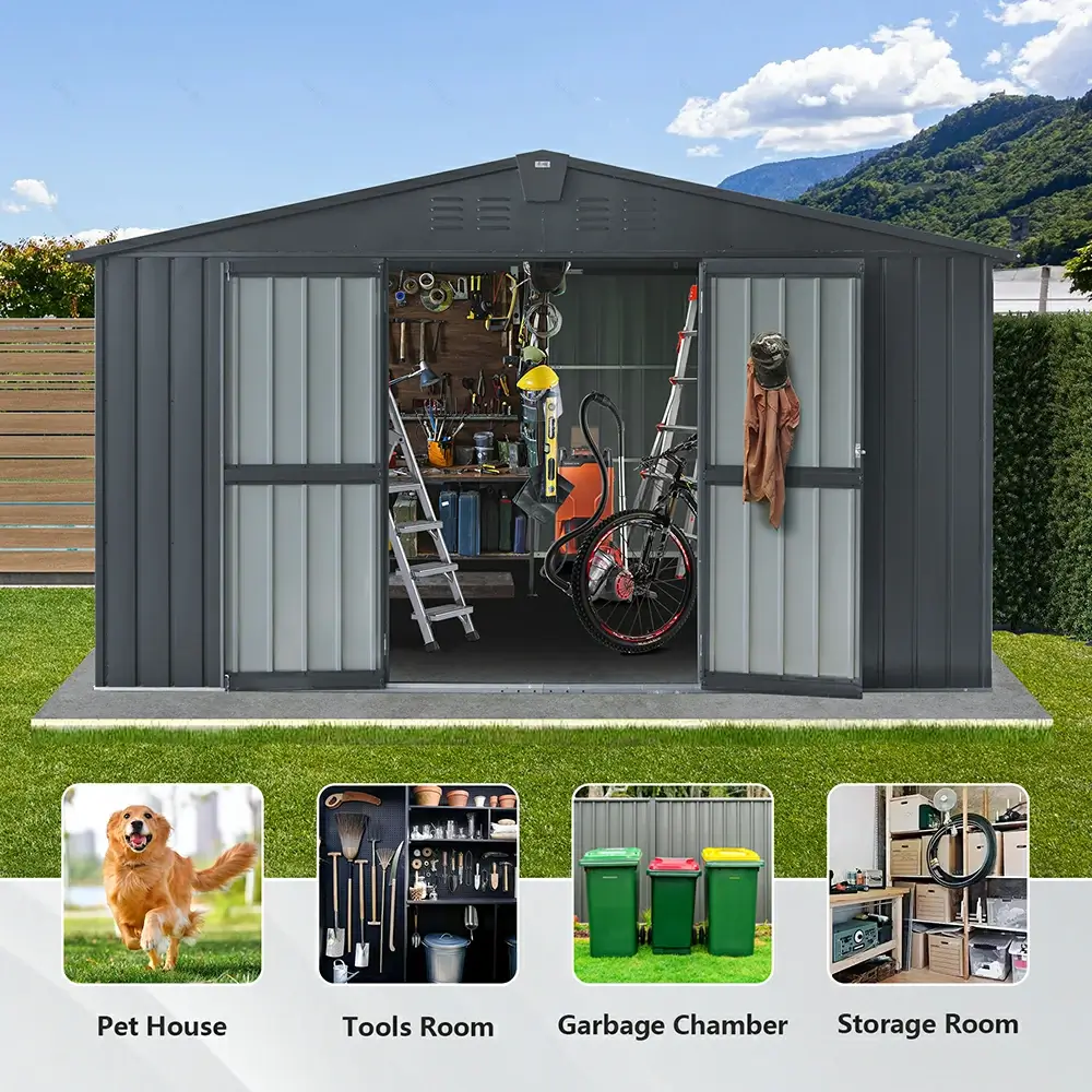 Metal Storage Shed Gable Roof - Image 52