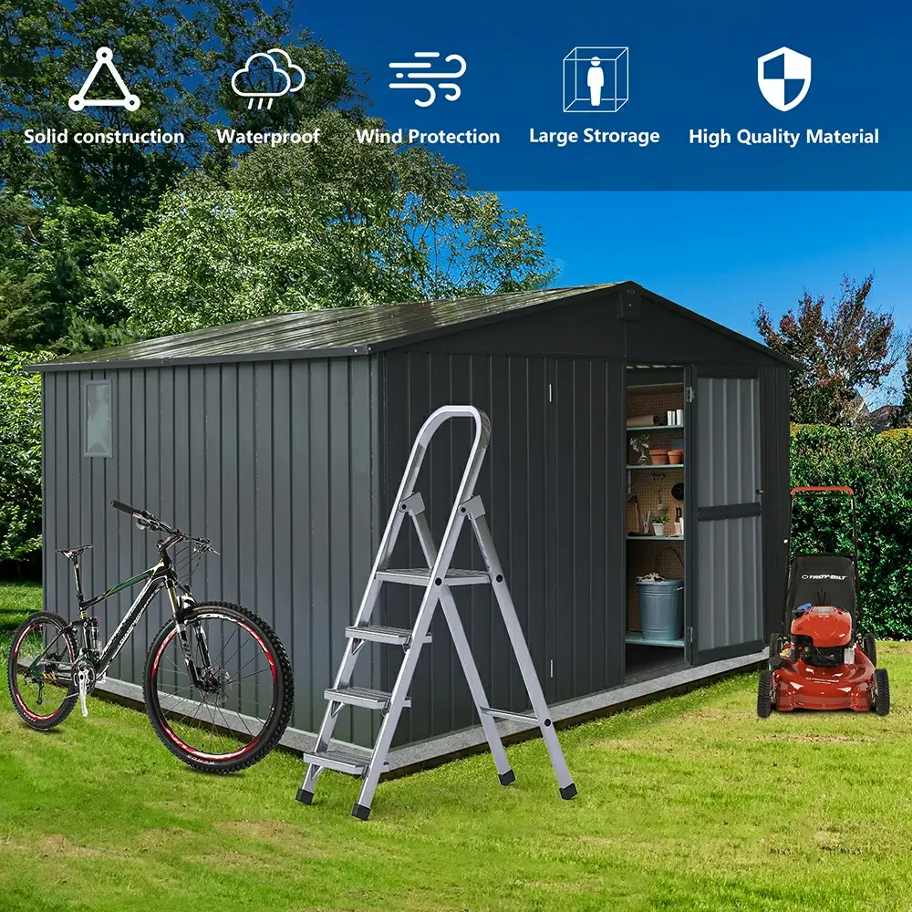 Metal Storage Shed Gable Roof - Image 53