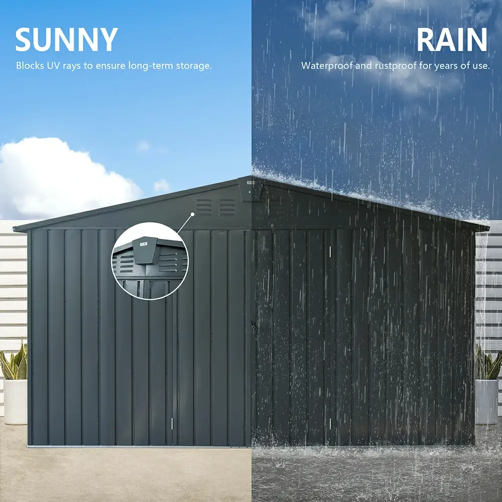 Metal Storage Shed Gable Roof - Image 57