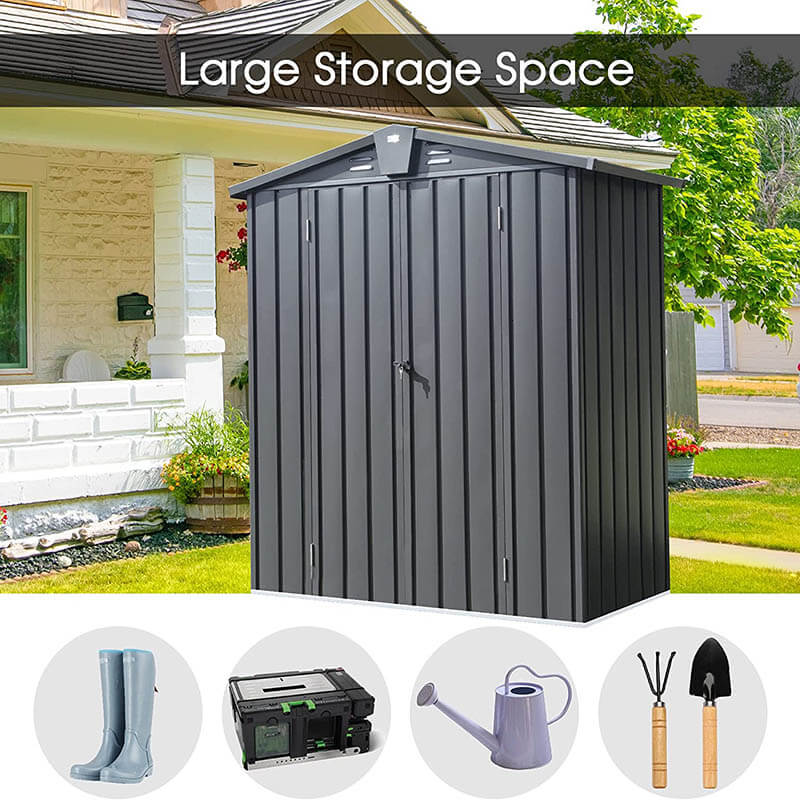 Metal Storage Shed Gable Roof - Image 6