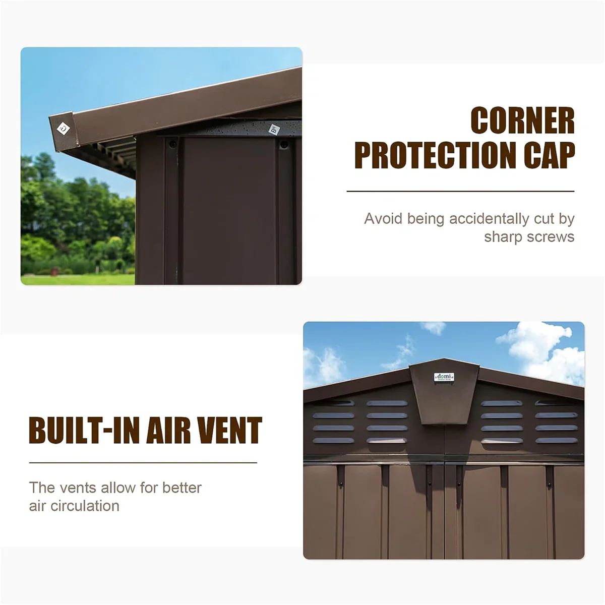 Metal Storage Shed Gable Roof - Image 67