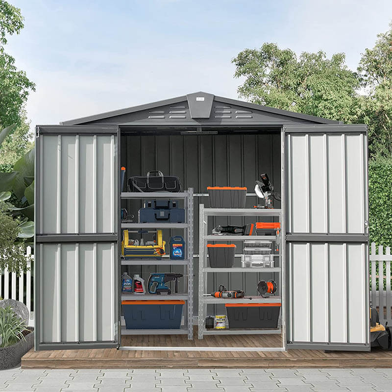 Metal Storage Shed Gable Roof - Image 9