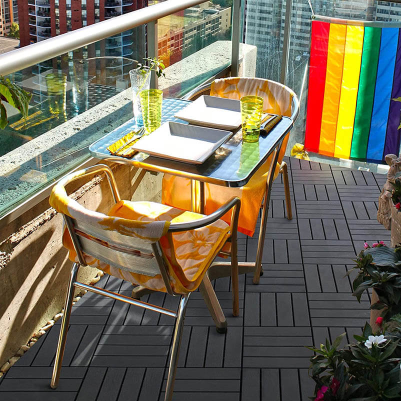 Patio Interlocking Deck Tiles - Image 13