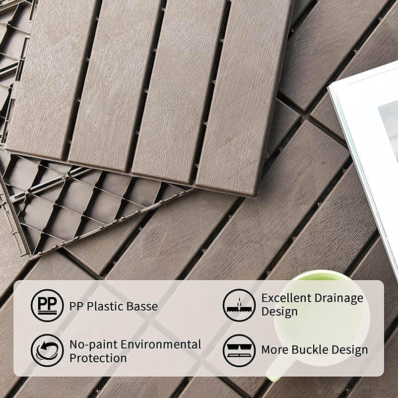 Patio Interlocking Deck Tiles - Image 4