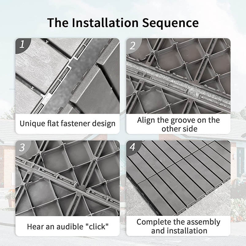 Patio Interlocking Deck Tiles - Image 9