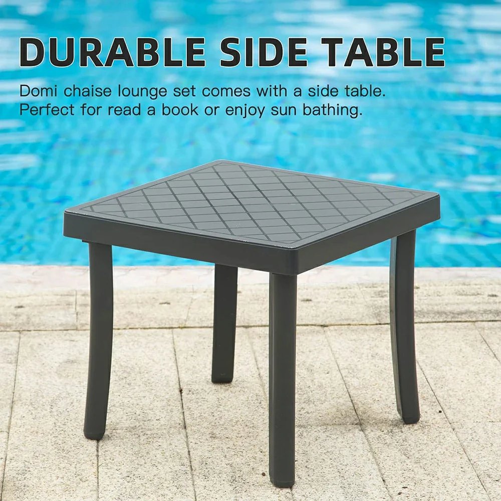 Patio Pool Lounge Chair Set (2 Chairs) - Image 23