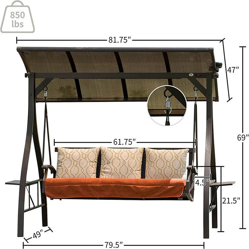 Patio Porch Swing - Image 11