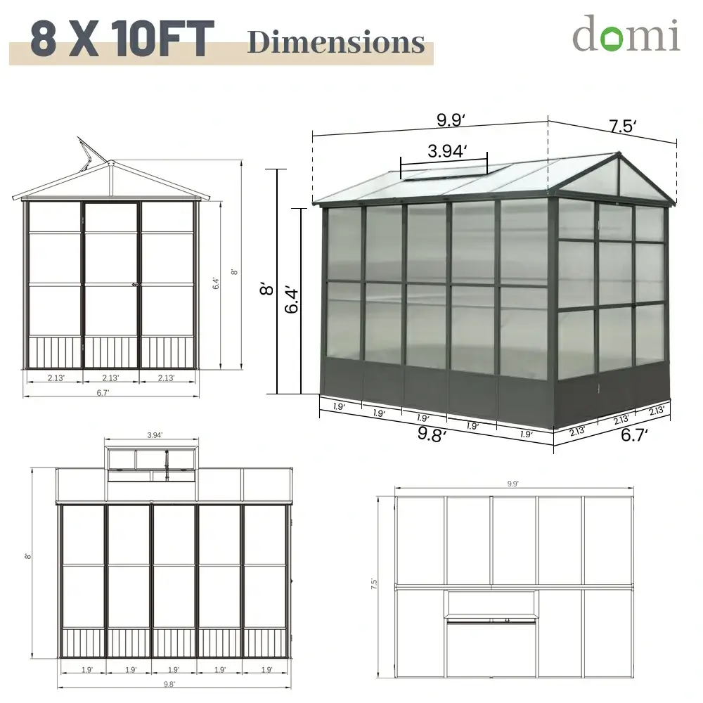 Polycarbonate Greenhouse - Image 11