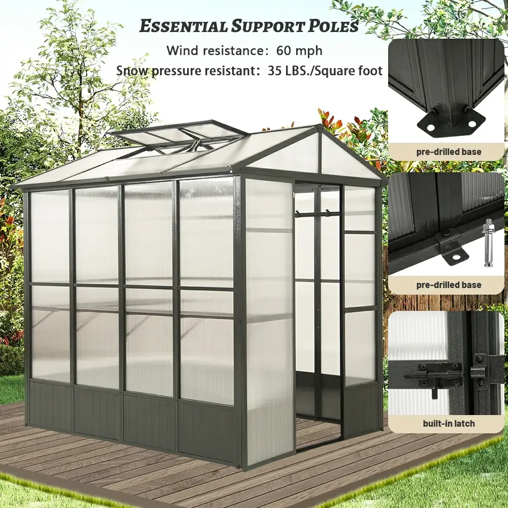 Polycarbonate Greenhouse - Image 7