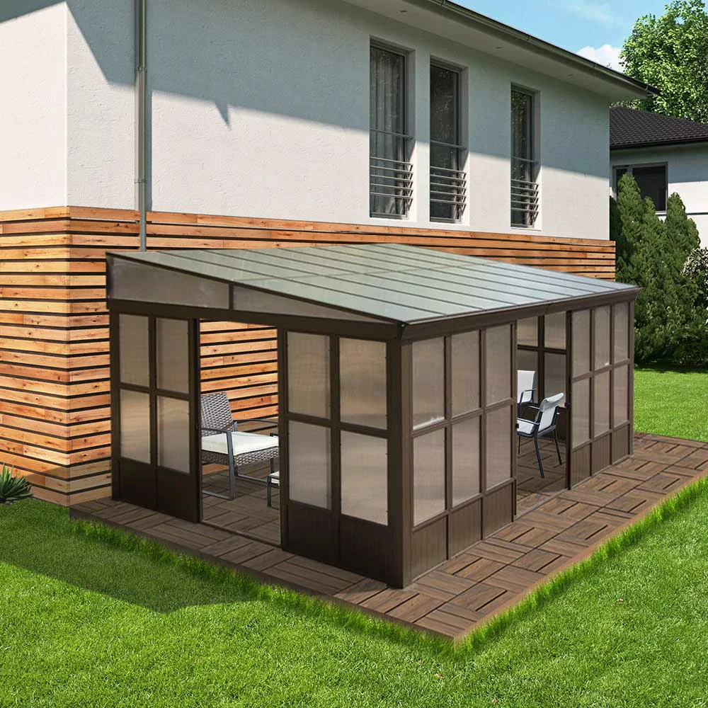 Polycarbonate Wall Mounted Sunroom - Image 12