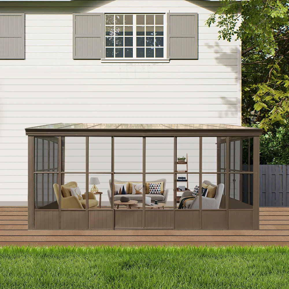Polycarbonate Wall Mounted Sunroom - Image 13