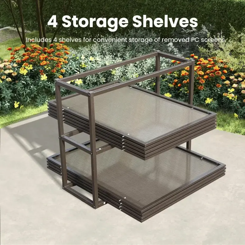 Polycarbonate Wall Mounted Sunroom - Image 42