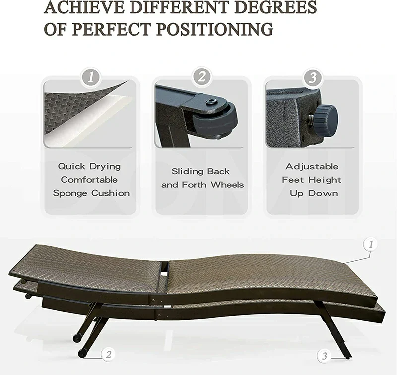 Rattan Chaise Lounge - Image 10