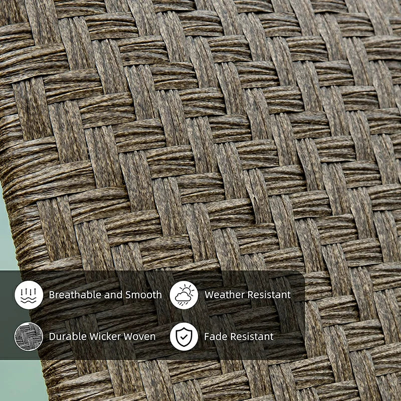 Rattan Chaise Lounge - Image 18