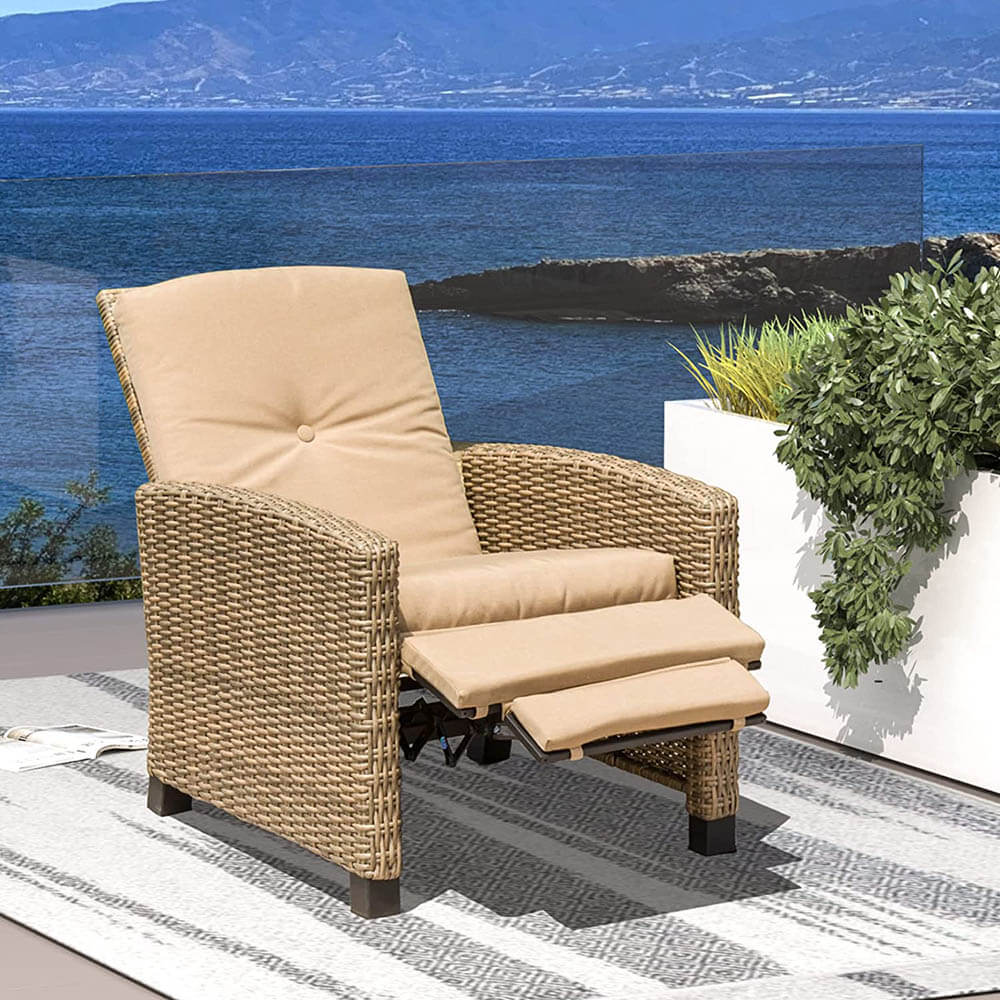 Rattan Lounge Chair - Image 11