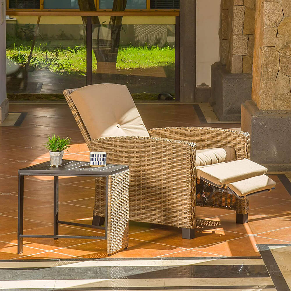 Rattan Lounge Chair - Image 12