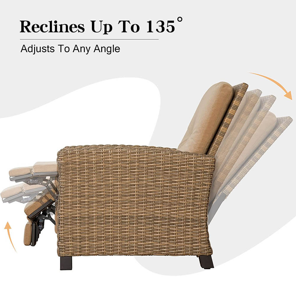 Rattan Lounge Chair - Image 16