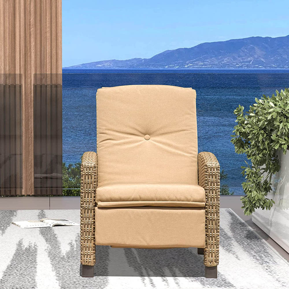 Rattan Lounge Chair - Image 18