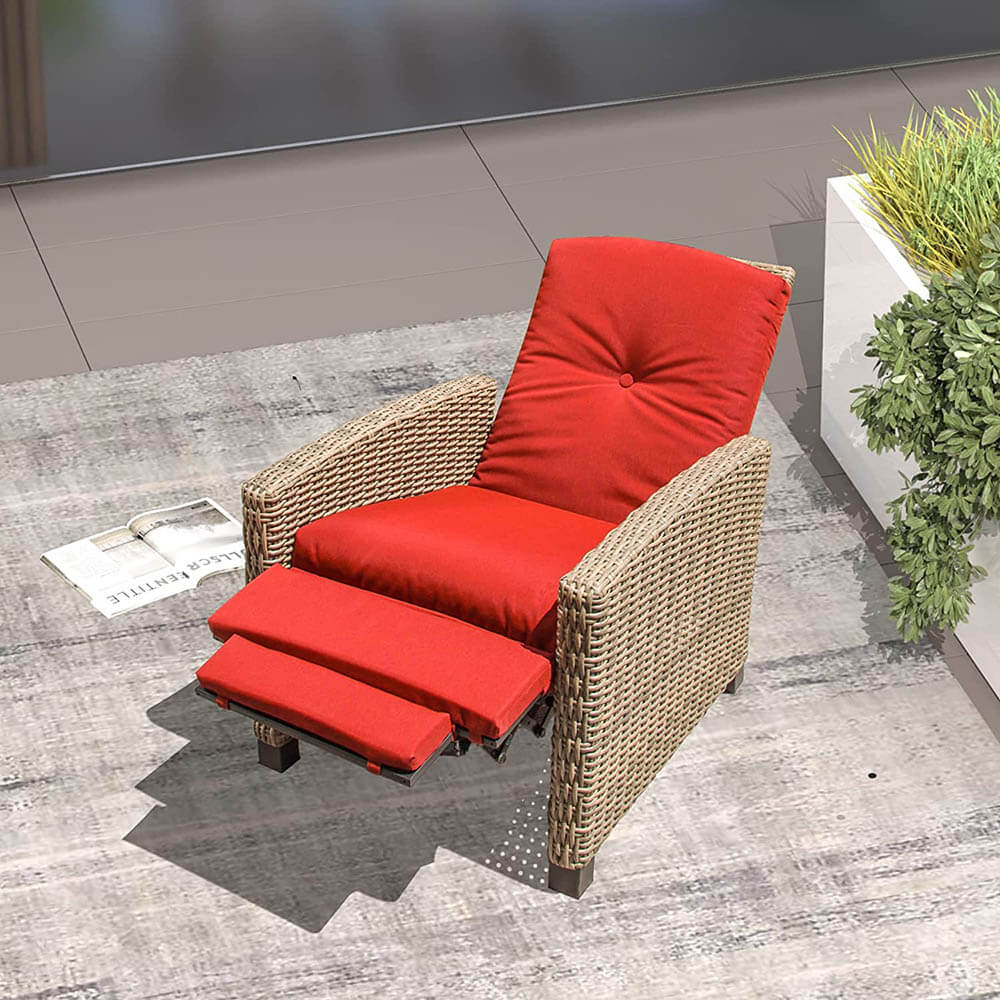 Rattan Lounge Chair - Image 20