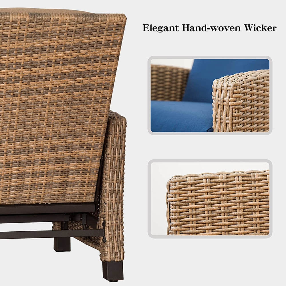 Rattan Lounge Chair - Image 4