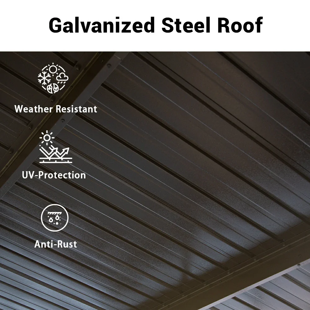 Wall Mounted Sunroom with Side Door - Image 38